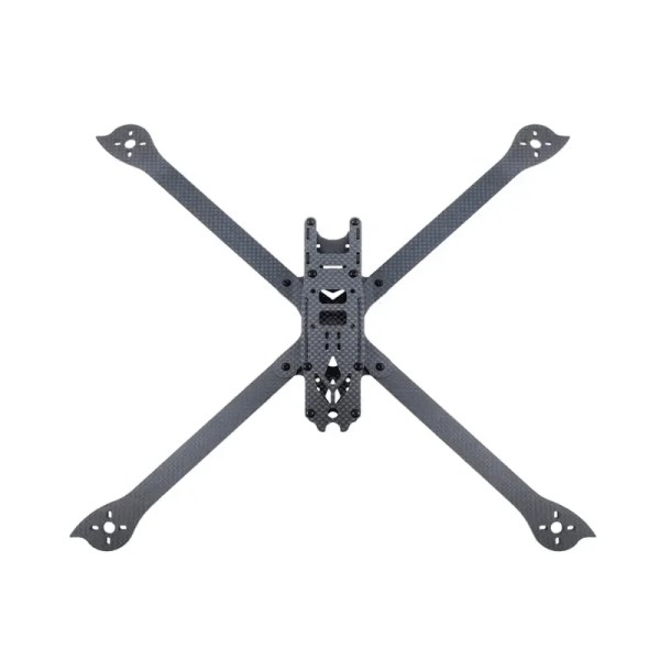 RuiQi XL9 V3 9 Zoll 3K Voll carbon rahmen Kit Schutz arm 4mm Rack 390mm Radstand rahmen für RC FPV Freestyle RC Drohne